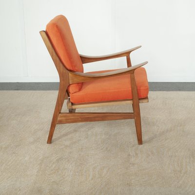 Danish Nordic School Armchair in the Style of Finn Juhl, 1960s-JQO-1732297