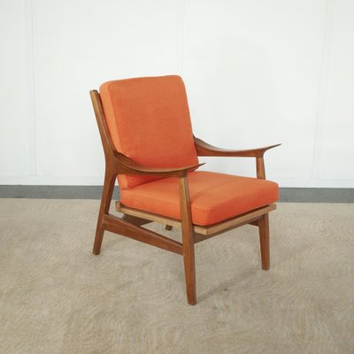 Danish Nordic School Armchair in the Style of Finn Juhl, 1960s-JQO-1732297