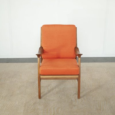 Danish Nordic School Armchair in the Style of Finn Juhl, 1960s-JQO-1732297