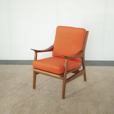 Danish Nordic School Armchair in the Style of Finn Juhl, 1960s-JQO-1732297