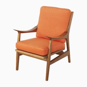 Danish Nordic School Armchair in the Style of Finn Juhl, 1960s-JQO-1732297