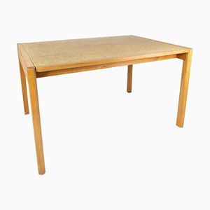 Danish Oak and Cork Dining Table, 1970s-UY-885250