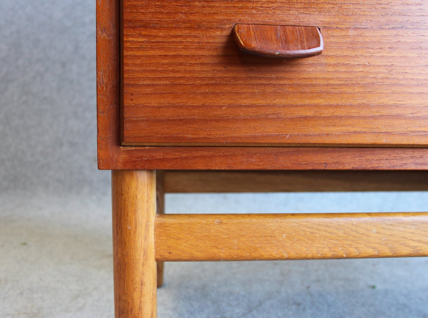 Danish Oak and Teak Dresser by Poul Volther for FDB, 1950s