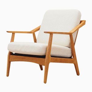 Danish Oak Armchair by H. Brockmann Petersen for Randers Møbelfabrik, 1960s-VND-1789730