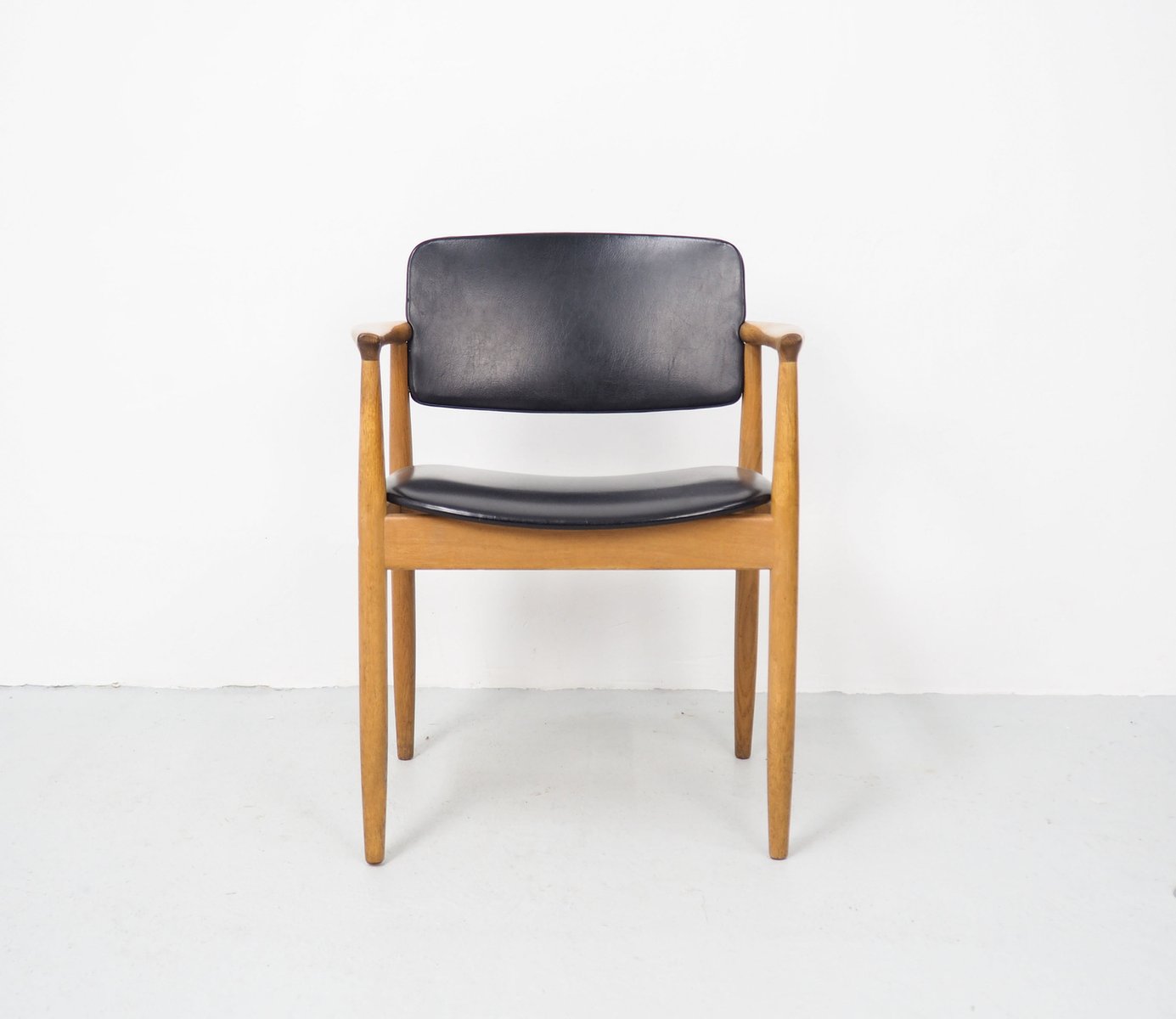 Danish Oak Armchair by P. E. Jorgensen for Farso, 1960s