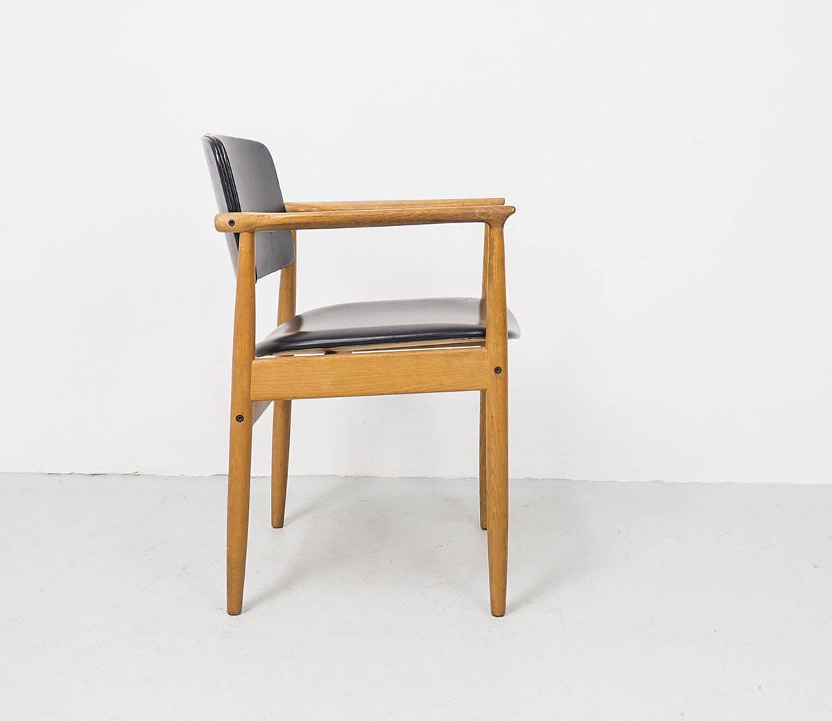 Danish Oak Armchair by P. E. Jorgensen for Farso, 1960s