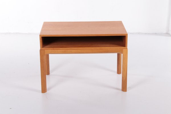 Danish Oak Bedside Table or Side Table by Kai Kristiansen for Aksel Kjerggaard-EZZ-1150916