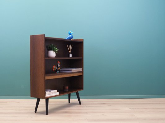 Danish Oak Bookcase, 1970s-VND-1784315