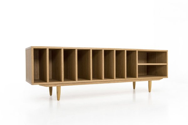 Danish Oak Bookcase-VND-1081495