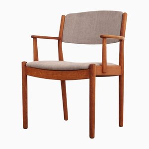 Danish Oak Chair by Poul M. Volther for FDB, 1960s-VND-1323161