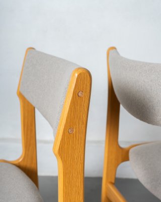 Danish Oak Chairs attributed to Erik Buch for Anderstrup Mobler, 1960s, Set of 2-DIP-2042012