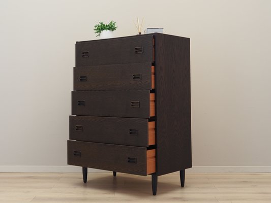 Danish Oak Chest of Drawers, 1970s-VND-1823487