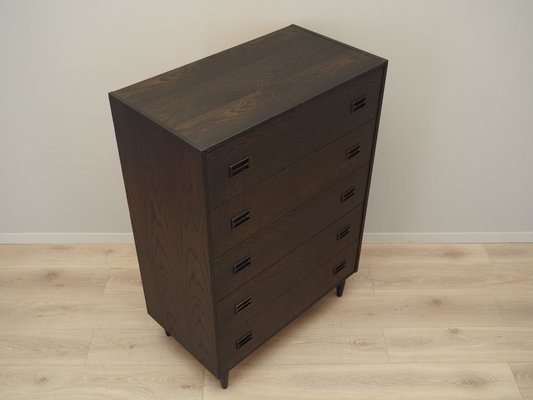 Danish Oak Chest of Drawers, 1970s-VND-1823487