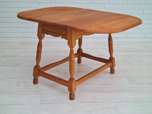 Danish Oak Coffee Table, 1960s-TMW-1107372