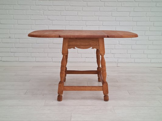 Danish Oak Coffee Table, 1960s-TMW-1107372