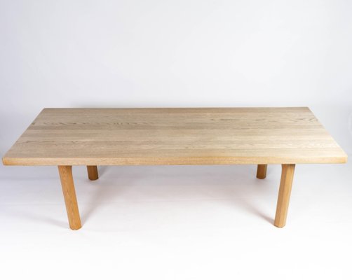 Danish Oak Coffee Table, 1960s-UY-951529