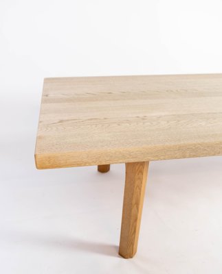 Danish Oak Coffee Table, 1960s-UY-951529