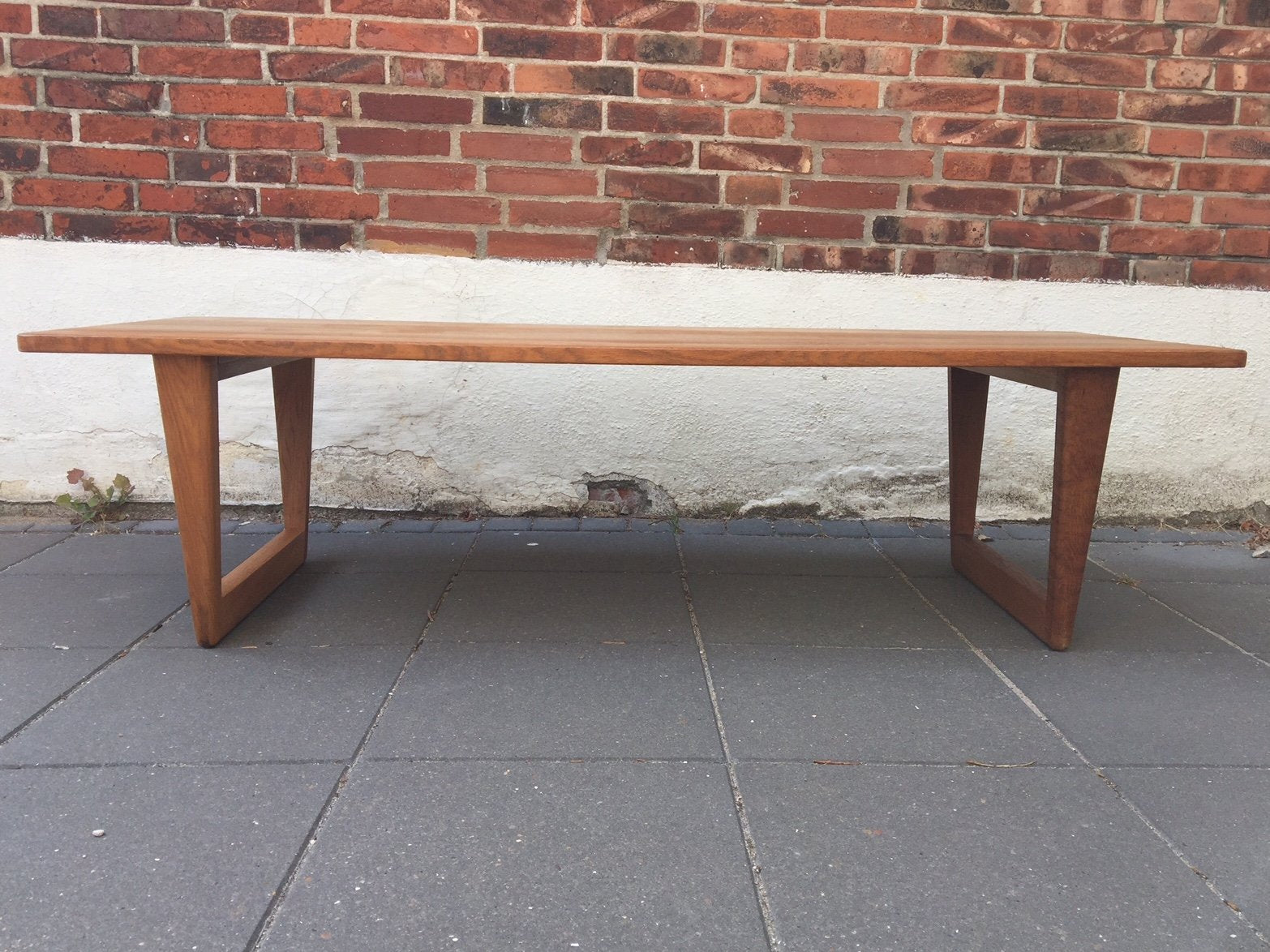 Danish Oak Coffee Table by Børge Mogensen for Fredericia, 1960s