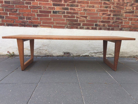 Danish Oak Coffee Table by Børge Mogensen for Fredericia, 1960s