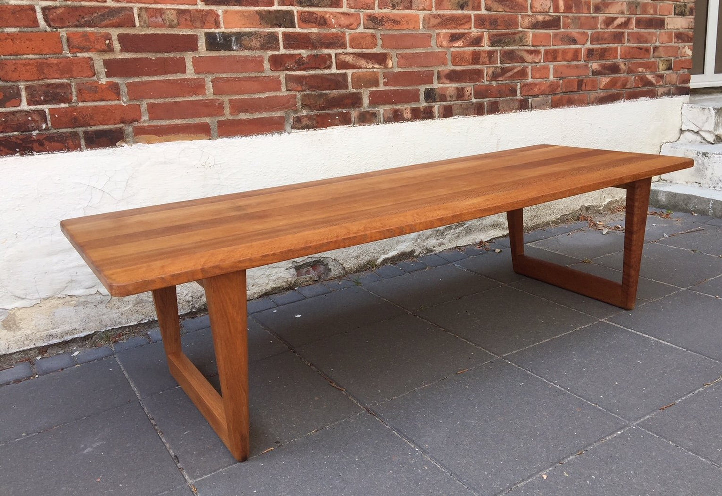 Danish Oak Coffee Table by Børge Mogensen for Fredericia, 1960s