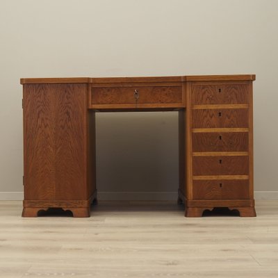 Danish Oak Desk, 1960s-VND-1823481