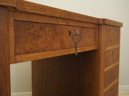 Danish Oak Desk, 1960s-VND-1823481