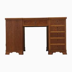 Danish Oak Desk, 1960s-VND-1823481