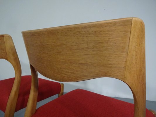 Danish Oak Dining Chairs, 1960s, Set of 2-RDW-614399