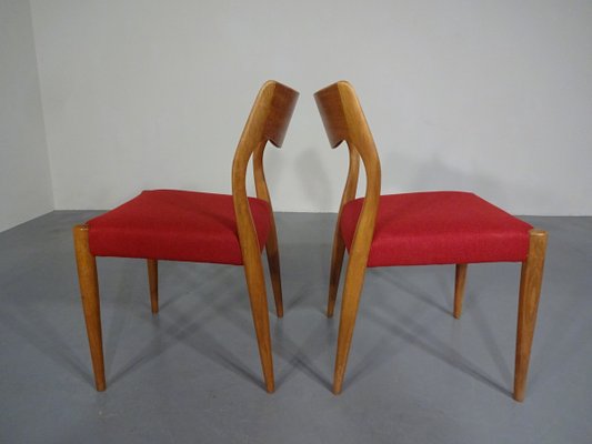 Danish Oak Dining Chairs, 1960s, Set of 2-RDW-614399