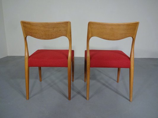 Danish Oak Dining Chairs, 1960s, Set of 2-RDW-614399