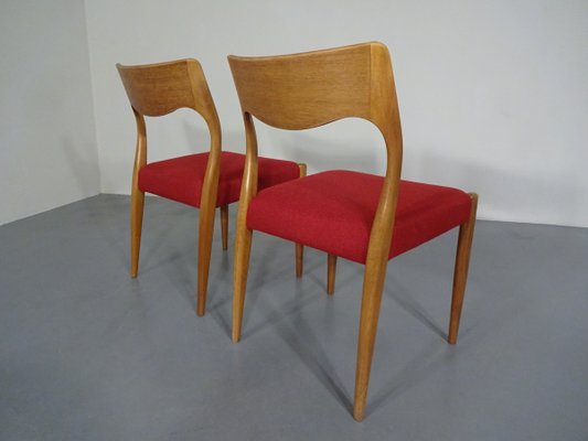 Danish Oak Dining Chairs, 1960s, Set of 2-RDW-614399