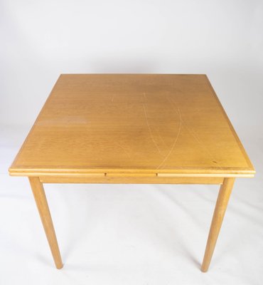 Danish Oak Dining Table, 1960s-UY-980691