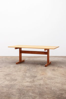 Danish Oak Dining Table by Hans J. Wegner for Andreas Tuck, 1960s-EZZ-1728862