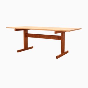 Danish Oak Dining Table by Hans J. Wegner for Andreas Tuck, 1960s-EZZ-1728862