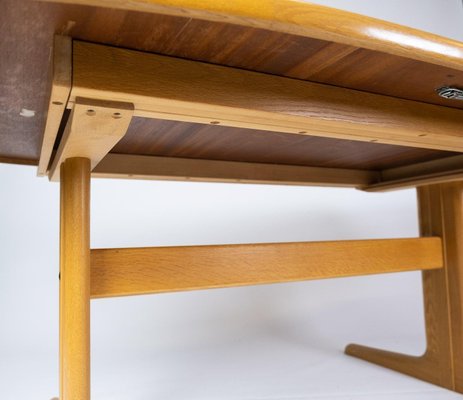 Danish Oak Dining Table from Skovby Furniture Factory-UY-911739