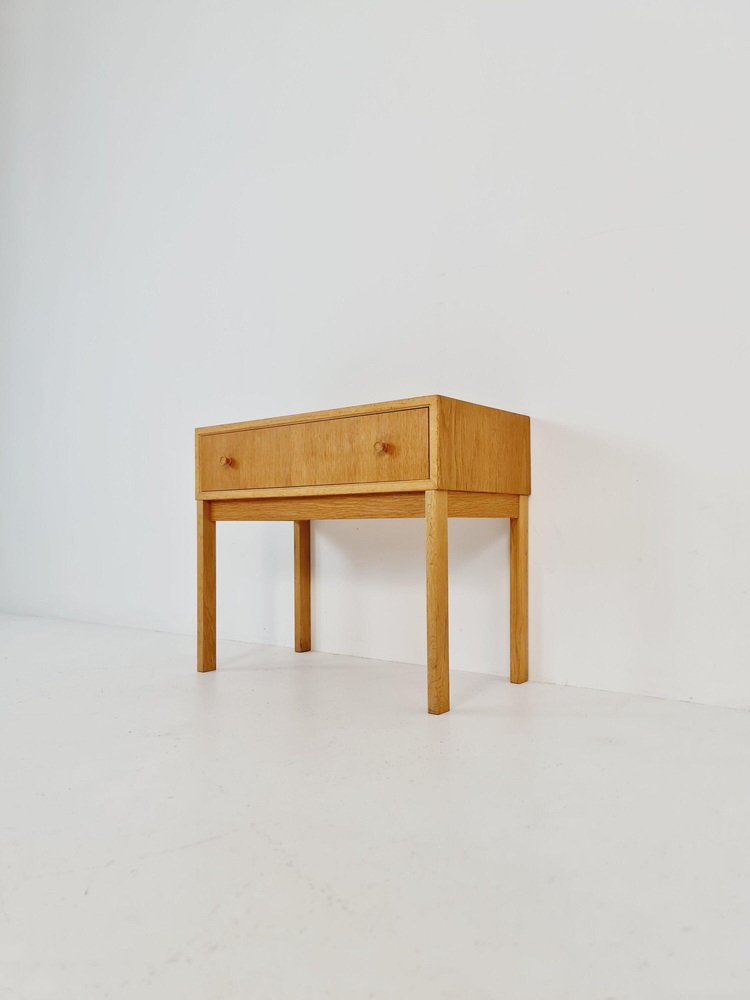 Danish Oak Side Table by Aksel Kjersgaard Odder, 1960s