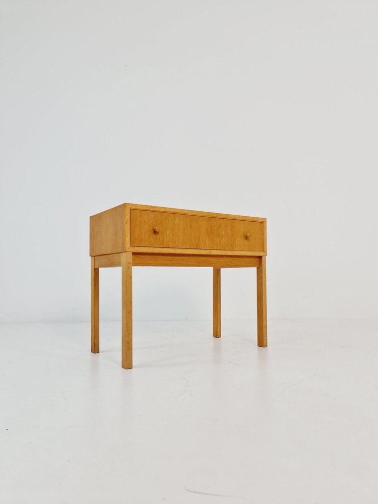 Danish Oak Side Table by Aksel Kjersgaard Odder, 1960s