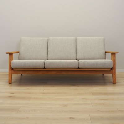 Danish Oak Sofa by Hans J. Wegner for Getama, 1960s-VND-1801142