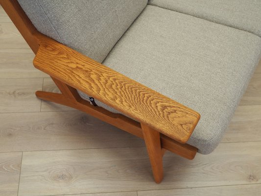 Danish Oak Sofa by Hans J. Wegner for Getama, 1960s-VND-1801142