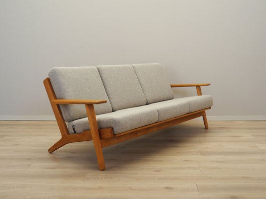 Danish Oak Sofa by Hans J. Wegner for Getama, 1960s-VND-1801142