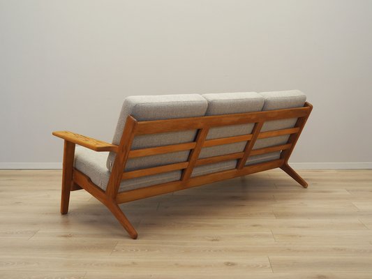 Danish Oak Sofa by Hans J. Wegner for Getama, 1960s-VND-1801142