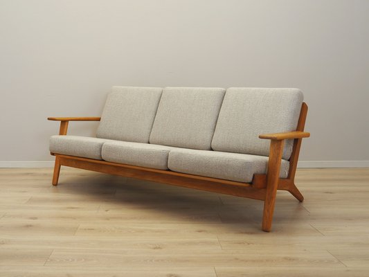 Danish Oak Sofa by Hans J. Wegner for Getama, 1960s-VND-1801142