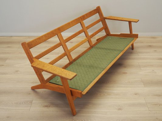 Danish Oak Sofa by Hans J. Wegner for Getama, 1960s-VND-1801157