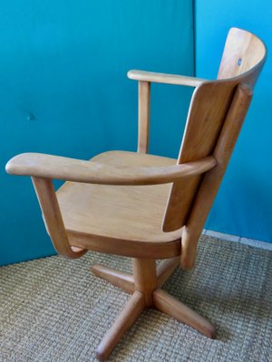 Danish Office Swivel Chair by Magnus Stephensen for Fritz Hansen, 1940s-AC-906450