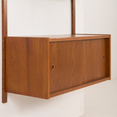 Danish One-Bay Wall Unit attributed to Preben Sorensen, 1960s-UE-2036238