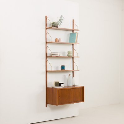 Danish One-Bay Wall Unit attributed to Preben Sorensen, 1960s-UE-2036238