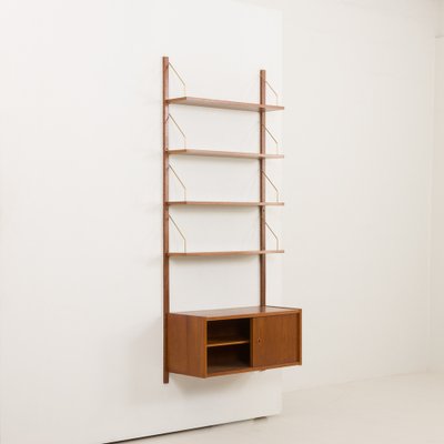 Danish One-Bay Wall Unit attributed to Preben Sorensen, 1960s-UE-2036238