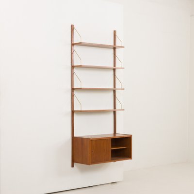 Danish One-Bay Wall Unit attributed to Preben Sorensen, 1960s-UE-2036238