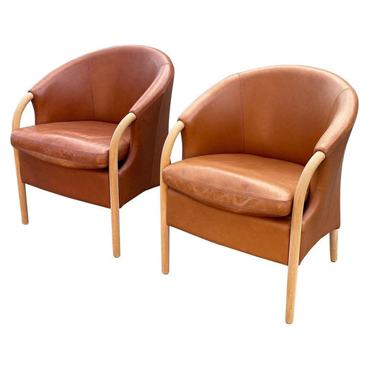 Danish Opus Club Chairs by Søren Nissen & Ebbe Gehl for Stouby, 1994, Set of 2