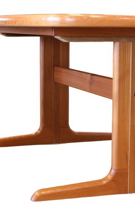 Danish Oval Dining Table in Teak from Skovby Møbelfabrik, 1960s, Set of 3-BPJ-1706441